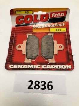 Suzuki LS400/650 RM125/250/500 mfl GoldFren Bromsbelägg (030AD)