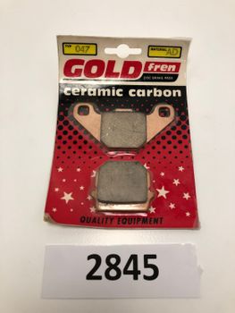 CPI Popcorn, Peugeot Trekker, Kawasaki KX80/125/250 mfl GoldFren Bromsbelägg (047AD)