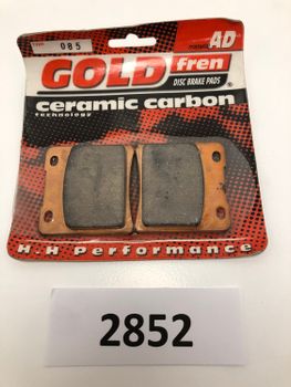 Suzuki GSXR750/1100 VL1500 mfl Goldfren Bromsbelägg (085AD)