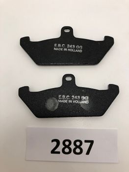 Aprilia Tuareg Wind, Ducati Indiana 350/650/750 Cagiva Elefant EBC Bromsbelägg