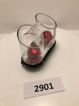 Yamaha R1 00-01 FZ1 02-05 Emgo Baklyse Klart glas