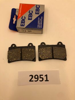 FZR1000 87-> FJ1200 88-> EBC Bromsbelägg (FA123)