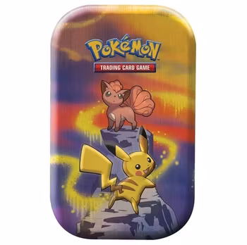 Pikachu & Vulpix Mini Tin (Kanto Power 2025/26 Reissue)