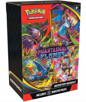 Pokémon Mega Evolution – Phantasmal Flames Booster Bundle