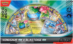[FORHÅNDSBESTILLING] Pokémon TCG: Venusaur ex & Blastoise ex Premium Collection