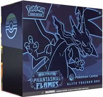 ​[BESTILLINGSVARE] – Pokémon Mega Evolution: Phantasmal Flames – Pokémon Center Exclusive Elite Trainer Box (ETB)