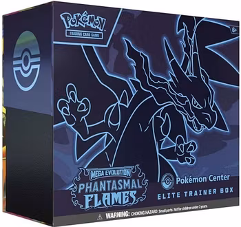 [FORHÅNDSBESTILLING] – Pokémon Mega Evolution: Phantasmal Flames – Pokémon Center Exclusive Elite Trainer Box (ETB)