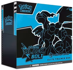 Scarlet & Violet: Black Bolt – Pokémon Center Exclusive ETB [FORHÅNDSBESTILLING]