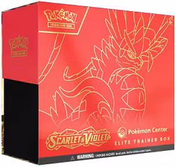 [FORHÅNDSBESTILLING] – Pokémon Center Exclusive: Scarlet & Violet Base Set ETB (Koraidon)