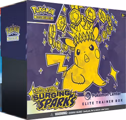 [FORHÅNDSBESTILLING] – Pokémon Center Exclusive: Surging Sparks ETB (Pikachu/Magneton)