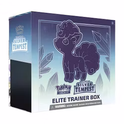 [FORHÅNDSBESTILLING] – Pokémon S&S: Silver Tempest Elite Trainer Box (ETB) (Alolan Vulpix)
