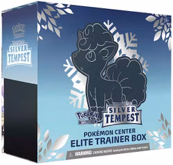 [FORHÅNDSBESTILLING] – Pokémon S&S: Silver Tempest – Pokémon Center Elite Trainer Box (ETB) – RARE