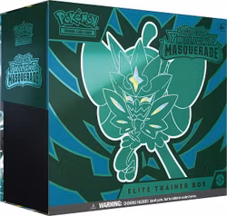 [FORHÅNDSBESTILLING] – Pokémon S&V: Twilight Masquerade Elite Trainer Box (ETB) (Teal Mask Ogerpon)