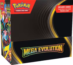 [FORHÅNDSBESTILLING] – Pokémon ME01: Mega Evolution: Base Set – Enhanced Booster Box (36 Boosters + Promokort)
