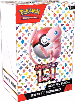 [FORHÅNDSBESTILLING] – Pokémon SV03.5: Scarlet & Violet: 151 – Booster Bundle (6 Pakker)
