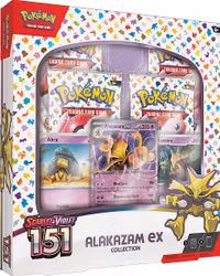 [FORHÅNDSBESTILLING] – Pokémon SV03.5: Scarlet & Violet: 151 – Alakazam ex Collection