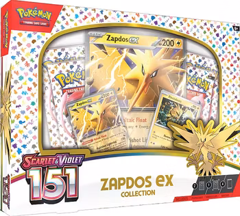 [FORHÅNDSBESTILLING] – Pokémon SV03.5: Scarlet & Violet: 151 – Zapdos ex Collection
