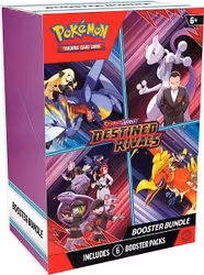 [FORHÅNDSBESTILLING] – Pokémon SV10: Destined Rivals – Booster Pack Bundle (6 Pakker) RARE