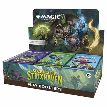 [FORHÅNDSBESTILLING] – Magic: The Gathering – Secrets of Strixhaven: Play Booster Box (30 Pakker)