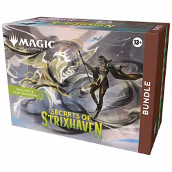[FORHÅNDSBESTILLING] – Magic: The Gathering – Secrets of Strixhaven: Bundle (Fat Pack)