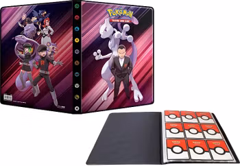 [FORHÅNDSBESTILLING] – Pokémon Scarlet & Violet: Destined Rivals (Mewtwo & Team Rocket) 9-Pocket Portfolio