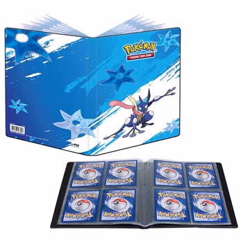 [FORHÅNDSBESTILLING] – Pokémon Greninja 4-Pocket Portfolio (Plass til 80 kort + 4 Jumbo-kort)