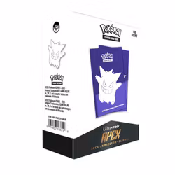 [FORHÅNDSBESTILLING] – Pokémon Elite Series: Gengar APEX Deck Protector Sleeves (105 stk)