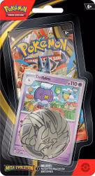 [FORHÅNDSBESTILLING] – Pokémon ME01: Mega Evolution: Base Set – Checklane Blister (Drifblim Promo + Mynt)
