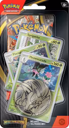 [FORHÅNDSBESTILLING] – Pokémon ME01: Mega Evolution: Base Set – Premium Blister (Meowscarada Line + Mynt)