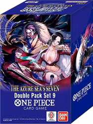 [FORHÅNDSBESTILLING] – One Piece Card Game – The Azure Sea's Seven (OP14) – Double Pack Set (DP09)