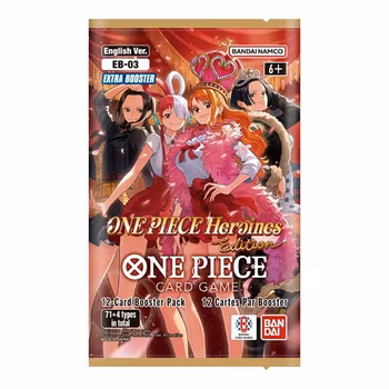 [FORHÅNDSBESTILLING] – One Piece Card Game – One Piece Heroines Edition (EB03) – Extra Booster Pack