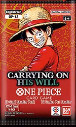 [FORHÅNDSBESTILLING] – One Piece Card Game – Carrying On His Will (OP13) – Booster Pack