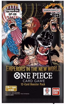 [FORHÅNDSBESTILLING] – One Piece Card Game – Emperors in the New World (OP09) – Booster Pack