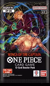 [FORHÅNDSBESTILLING] – One Piece Card Game – Wings of the Captain (OP06) – Booster Pack