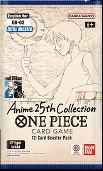 [FORHÅNDSBESTILLING] – One Piece Card Game – Anime 25th Collection (EB02) – Booster Pack