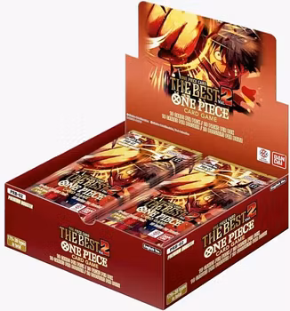 [FORHÅNDSBESTILLING] – One Piece Card Game – The Best Vol. 2 (PRB01) – Premium Booster Display