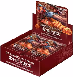 [FORHÅNDSBESTILLING] – One Piece Card Game – Paramount War (OP02) – Booster Display