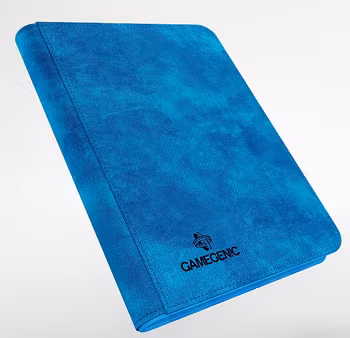 ​[BESTILLINGSVARE] – Gamegenic – Zip-Up Album 8-Pocket (160 Kort) – Blue