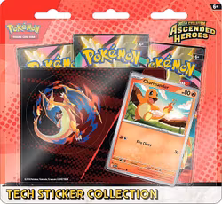 [FORHÅNDSBESTILLING] – Pokémon TCG: Mega Evolution – Tech Sticker Collection: Charmander