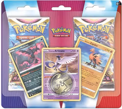 [FORHÅNDSBESTILLING] – Pokémon Enhanced 2-Pack Blister: Galarian Birds (3x Promo)