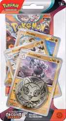 [FORHÅNDSBESTILLING] – Pokémon Premium Checklane: Obsidian Flames – Annihilape Evolution Line