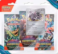 [FORHÅNDSBESTILLING] – Pokémon TCG: Twilight Masquerade – 3-Pack Blister: Revavroom Promo