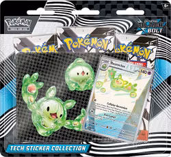 [FORHÅNDSBESTILLING] – Pokémon TCG: Black Bolt – Tech Sticker Collection: Reuniclus