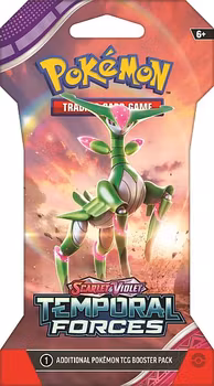 [FORHÅNDSBESTILLING] – Pokémon TCG: Temporal Forces – Sleeved Booster Pack