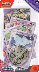 [FORHÅNDSBESTILLING] – Pokémon TCG: Temporal Forces – Premium Checklane Blister (Togekiss Line)