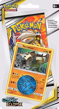 [SJELDEN SAMLEROBJEKT] – Pokémon TCG: Cosmic Eclipse – Checklane Blister (Rare Promo)