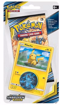 [SJELDEN SAMLEROBJEKT] – Pokémon TCG: Unbroken Bonds – Checklane Blister (Pikachu Promo)