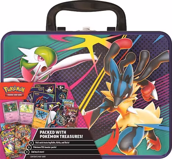 ​[BESTILLINGSVARE] – Pokémon TCG: Collector's Chest Tin (Fall 2025) – Mega Evolution Edition