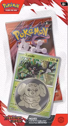 [FORHÅNDSBESTILLING] – Pokémon TCG: Destined Rivals – 1-Pack Checklane Blister (Zarude Promo)