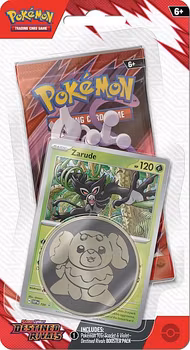 [FORHÅNDSBESTILLING] – Pokémon TCG: Destined Rivals – 1-Pack Checklane Blister (Zarude Promo)